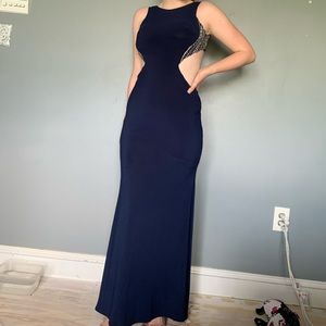 Navy Prom Dress